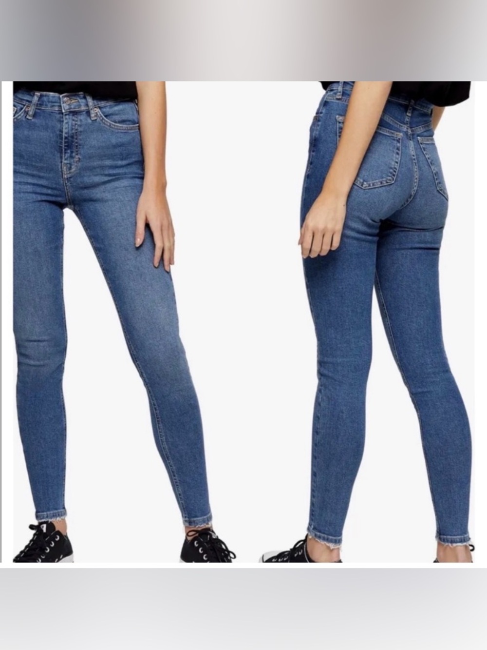Topshop Skinny Stretch Jeans Denim Size 25